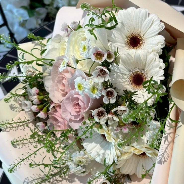 優しさあふれる花束を…
