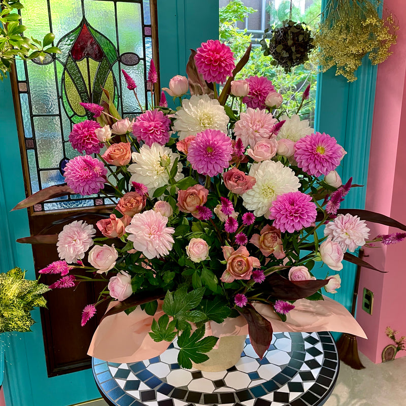 arrangement -dahlia-