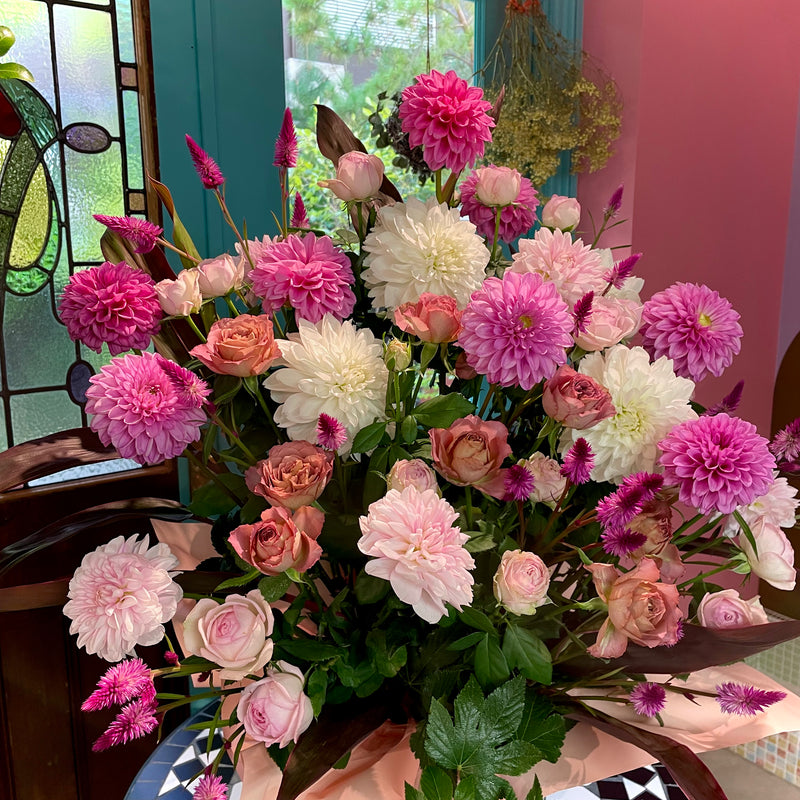 arrangement -dahlia-
