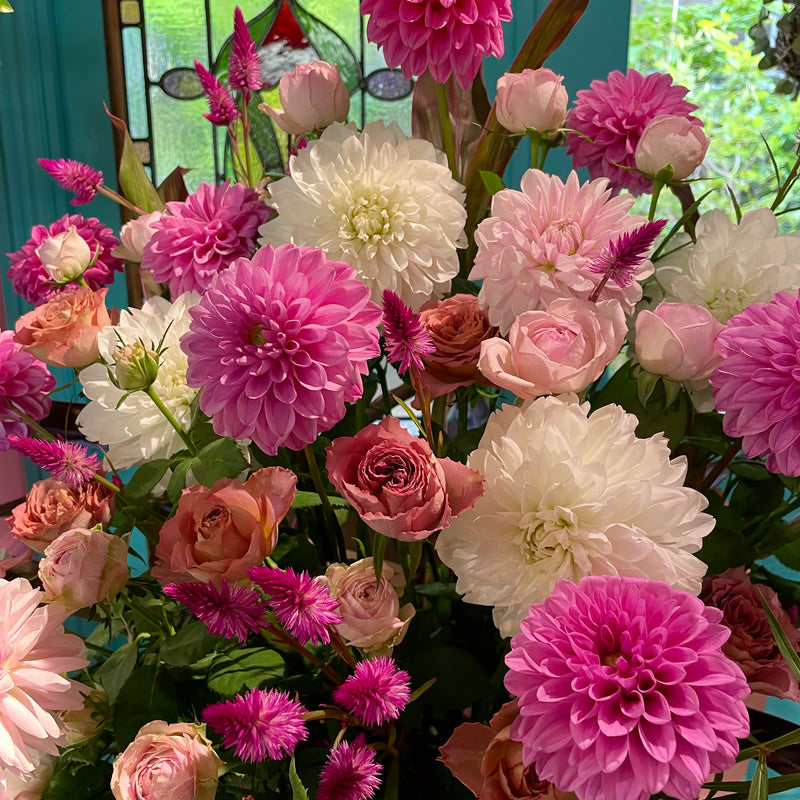 arrangement -dahlia-