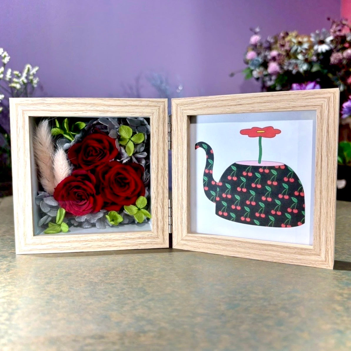 プリザーブドフラワー「ポット」