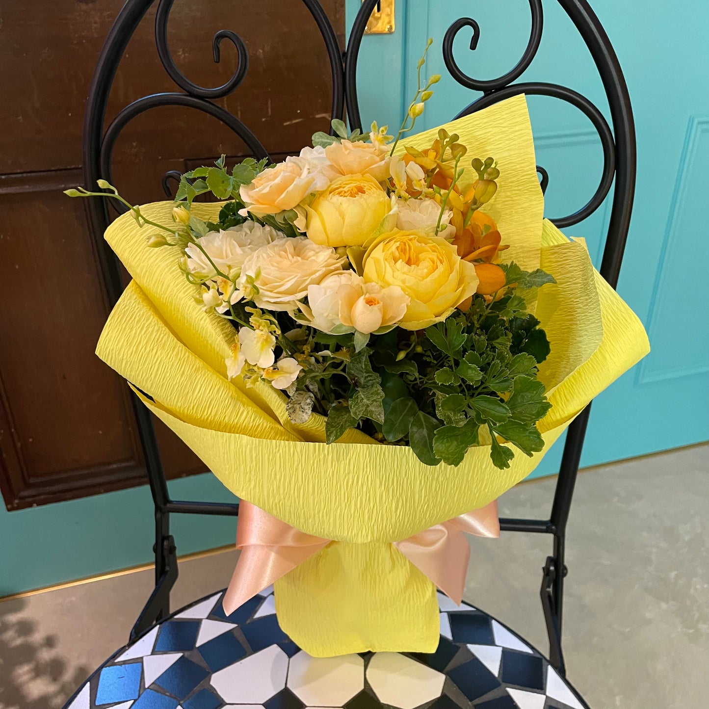 bouquet -yellow-