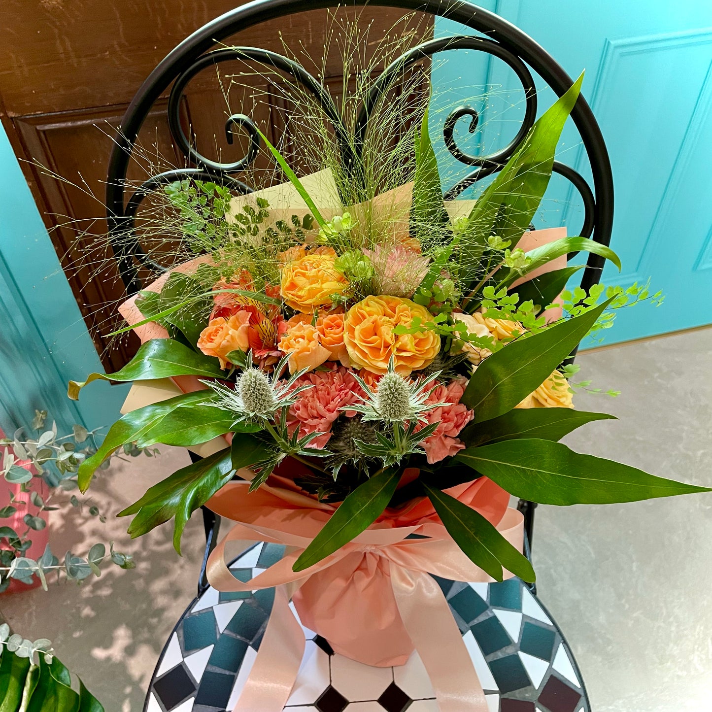 bouquet -orange-