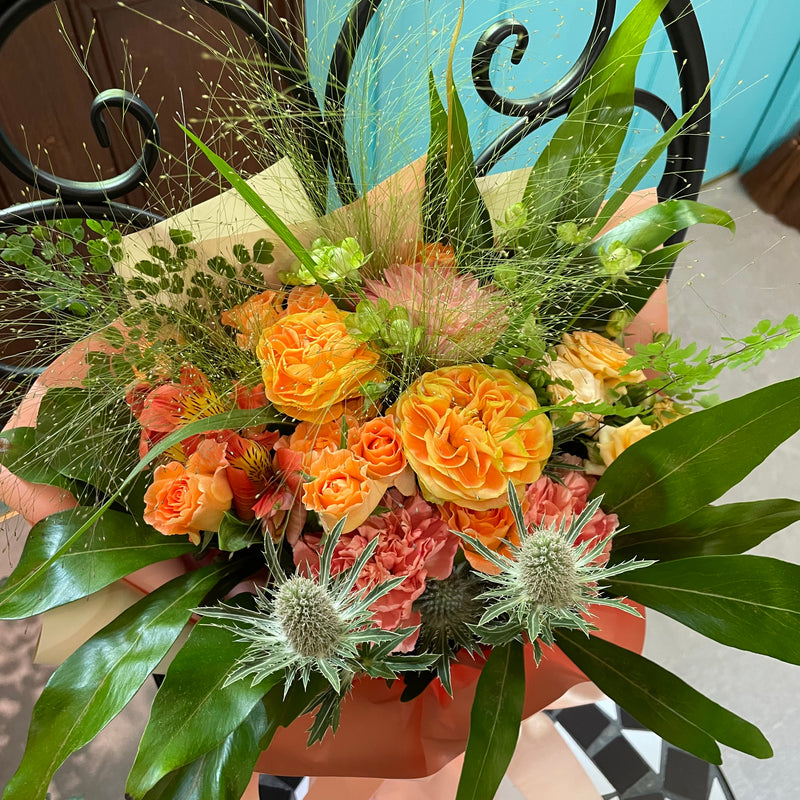 bouquet -orange-