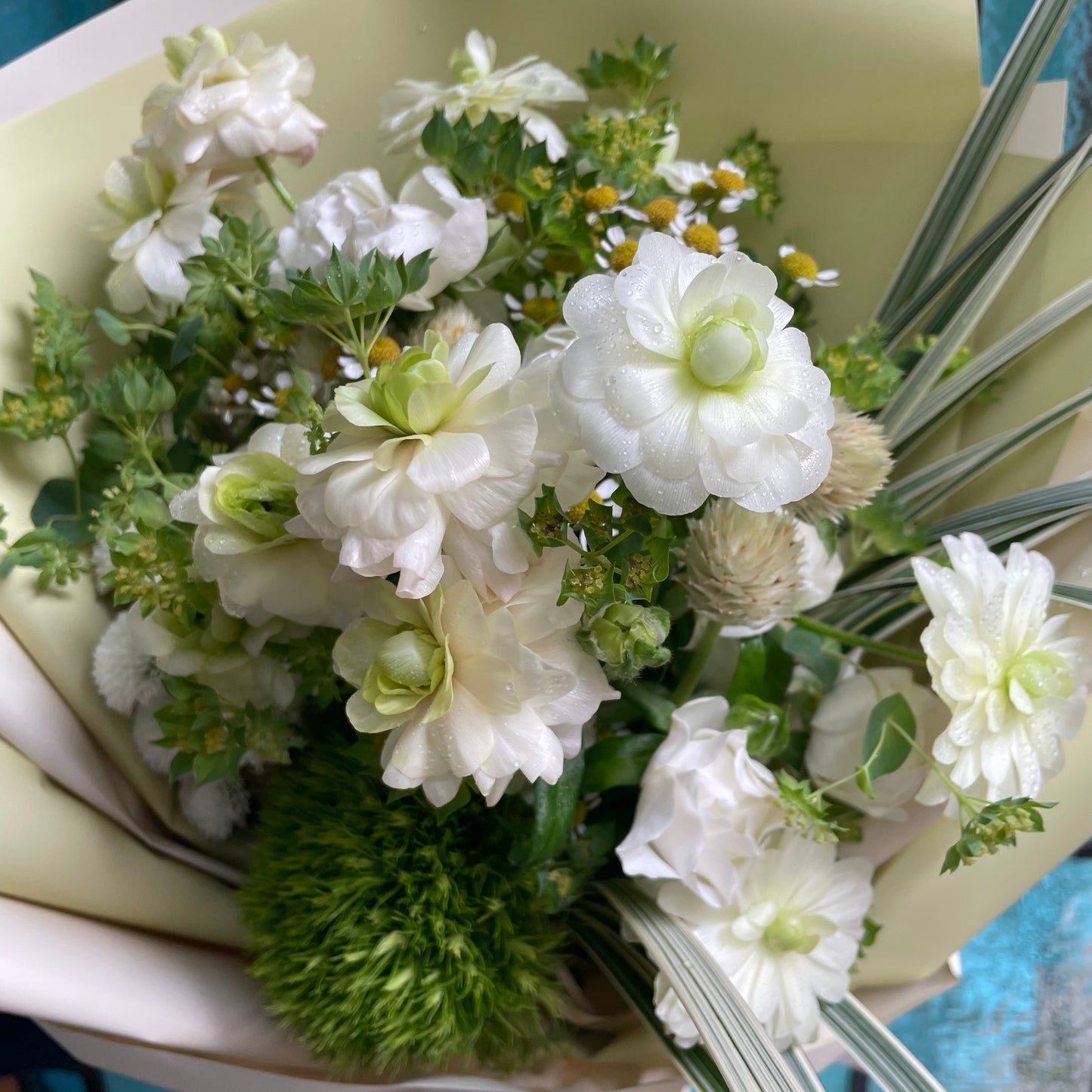 ラナンキュラス white bouquet